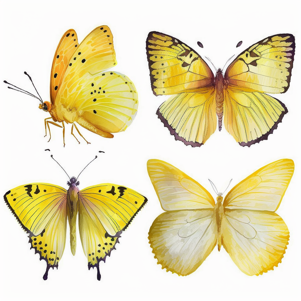 butterfly outline clipart