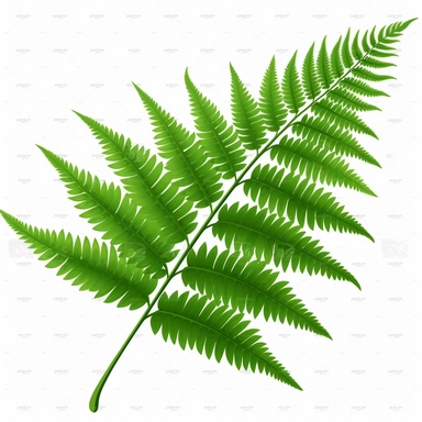 Fern leaf clipart, hd, s1000