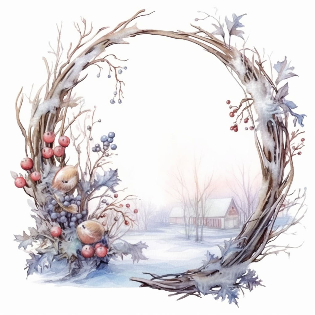christmas frame cliparts