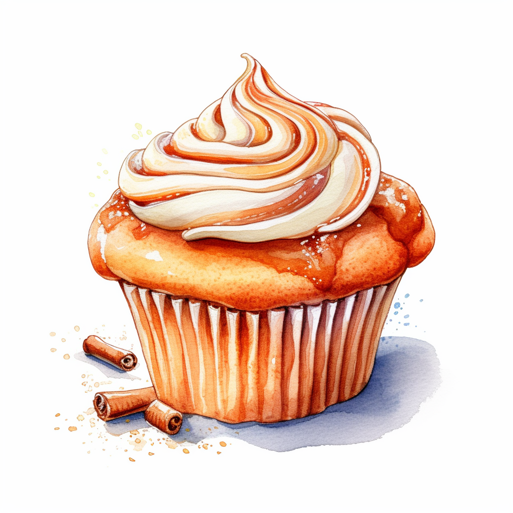 cinnamon roll cliparts