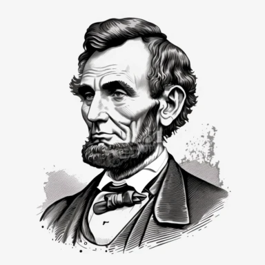 abraham lincoln clipart
