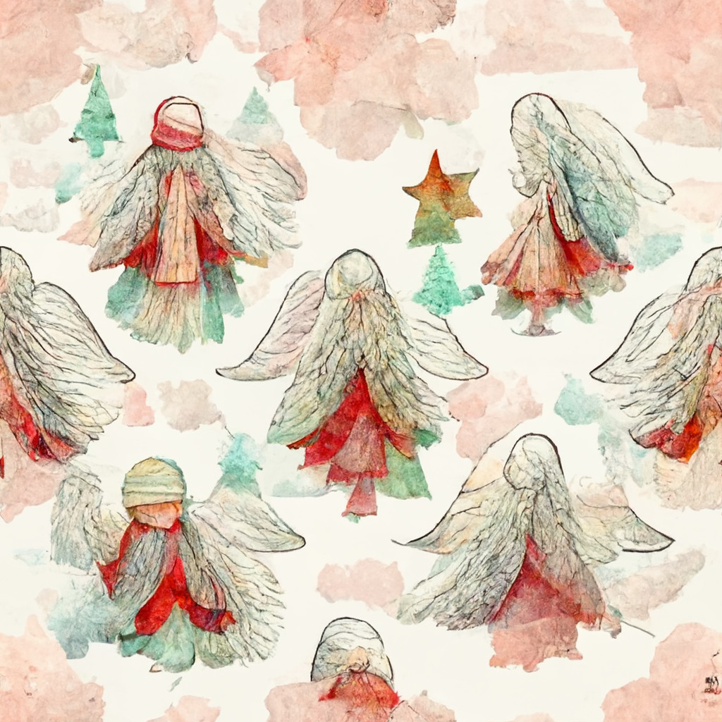 angel pattern cliparts