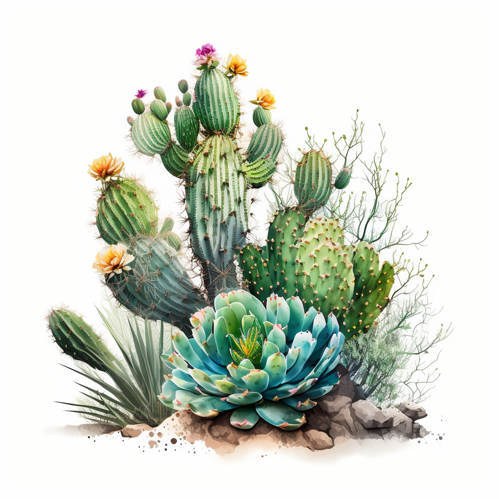 cacti cliparts
