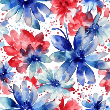 union jack watercolor flowers, Red white and blue, watercolor painting, floral, great britain, clipart,