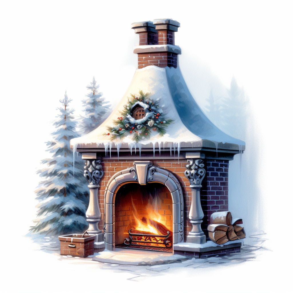fireplaces cliparts