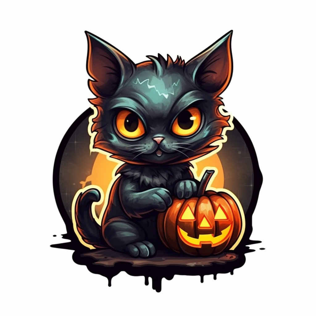 black cat clip art
