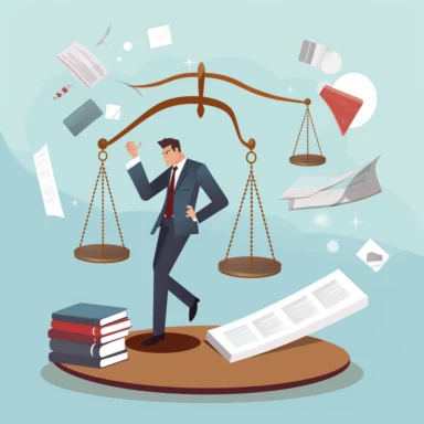 Legal Risks, clipart for presentation
