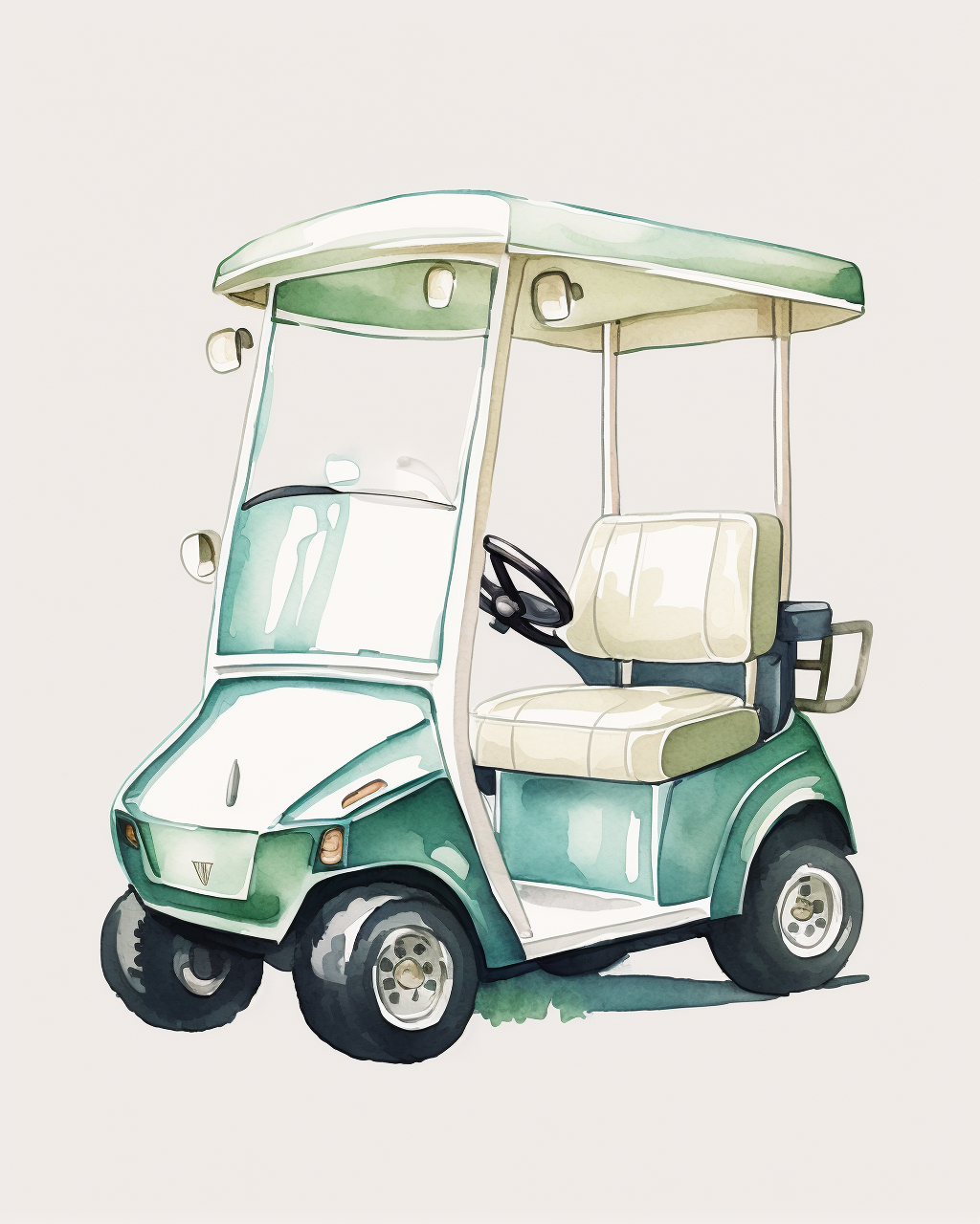 golf cart clipart