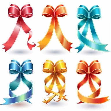 ribbon banners cliparts