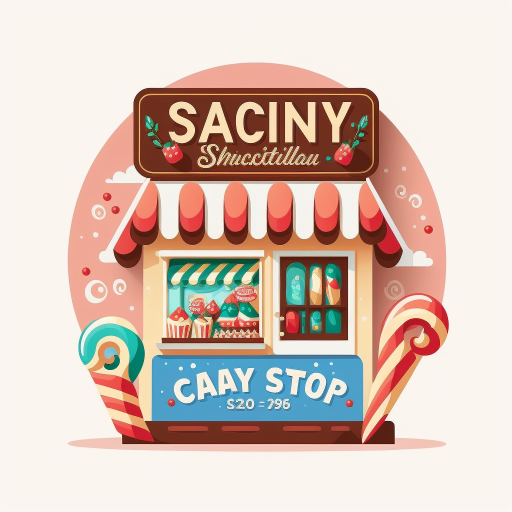 christmas shopping clipart