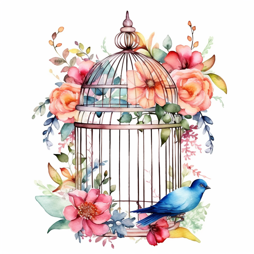 birdcage clipart