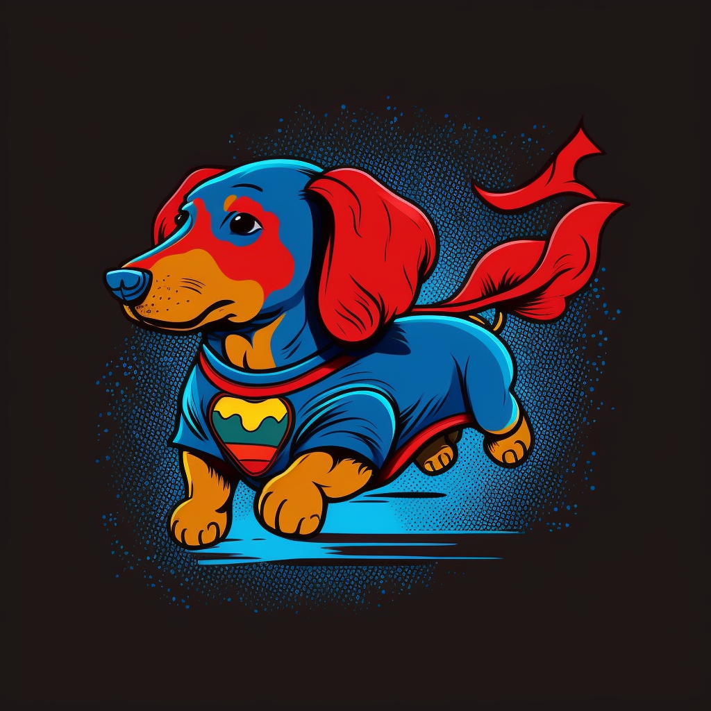 black dachshund cliparts