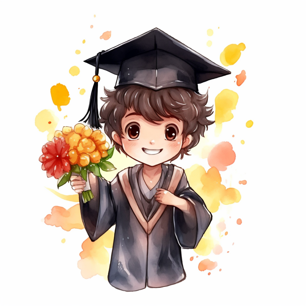 cartoon graduation cliparts