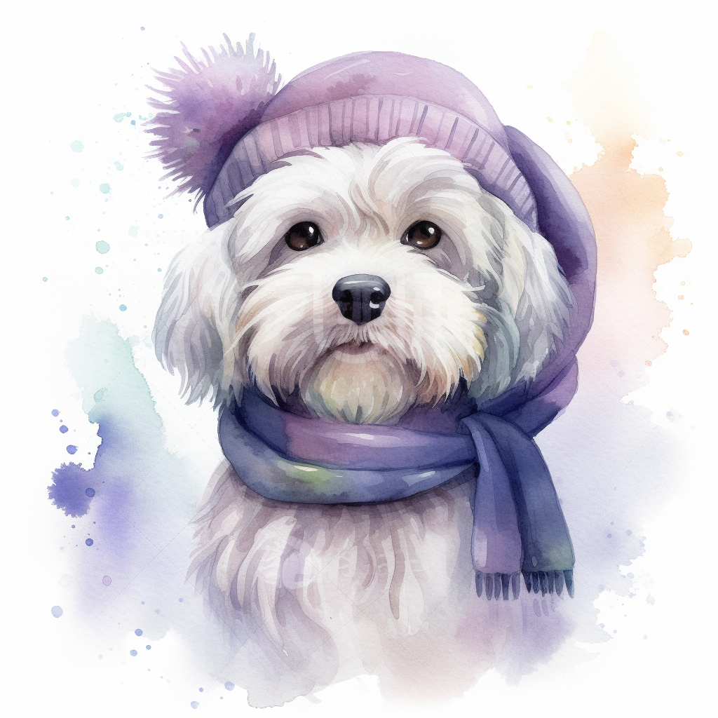 havanese puppy cliparts