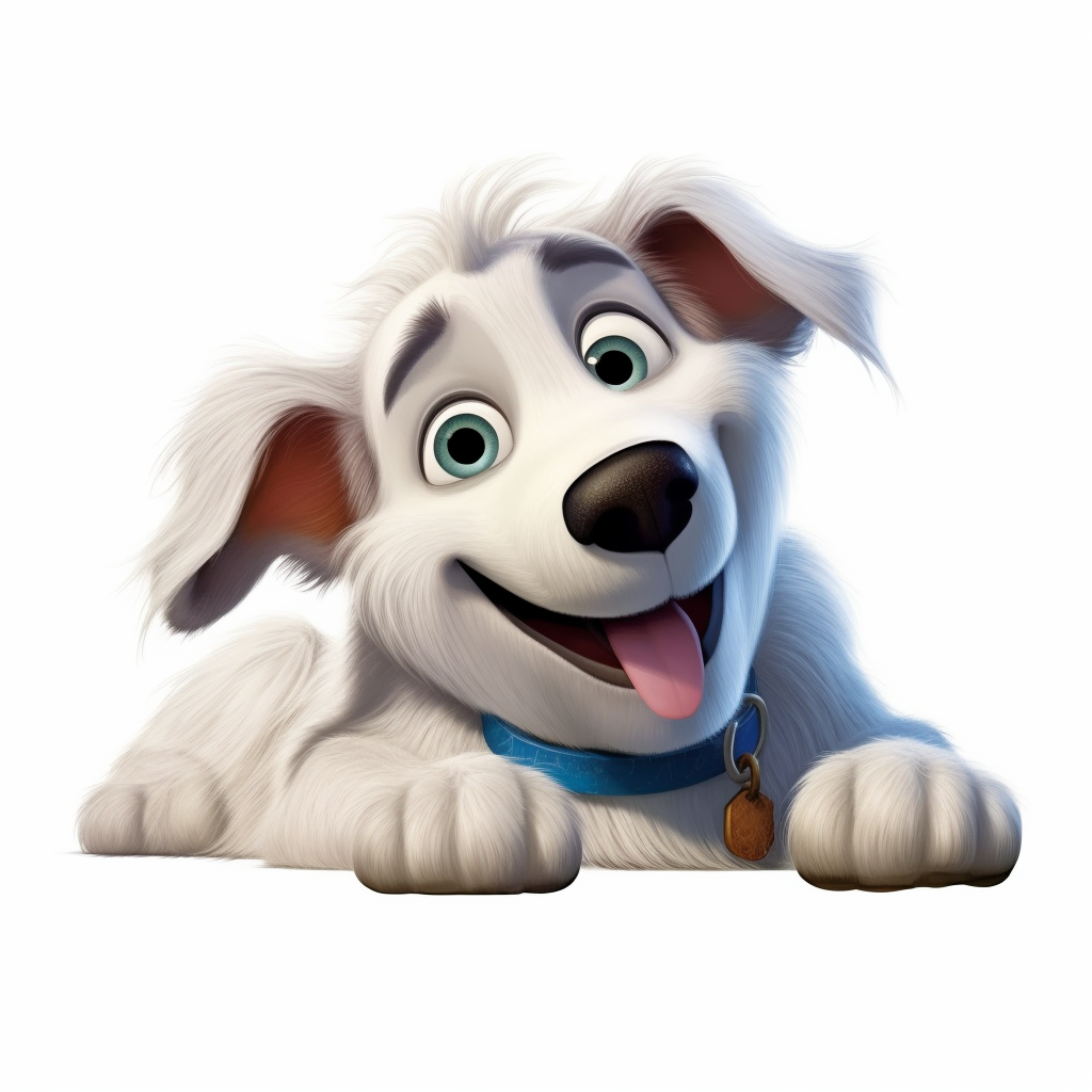 funny dog clipart