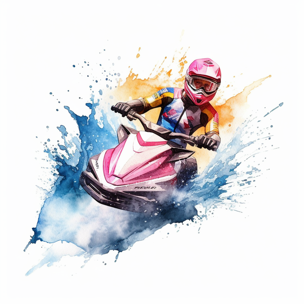jetski cliparts