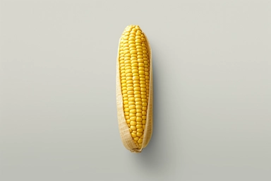 High-resolution, photorealistic clip art of a [corn], isolated on a clean [candy] background, this image features no border, frame, text, or typography, ensuring a clean and clear visual, the expert lighting and texture details showcase object simplicity