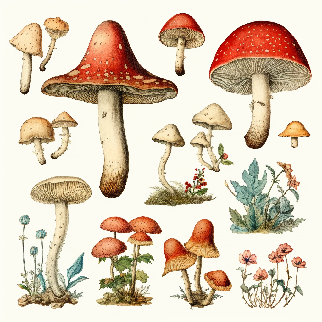 fungi cliparts