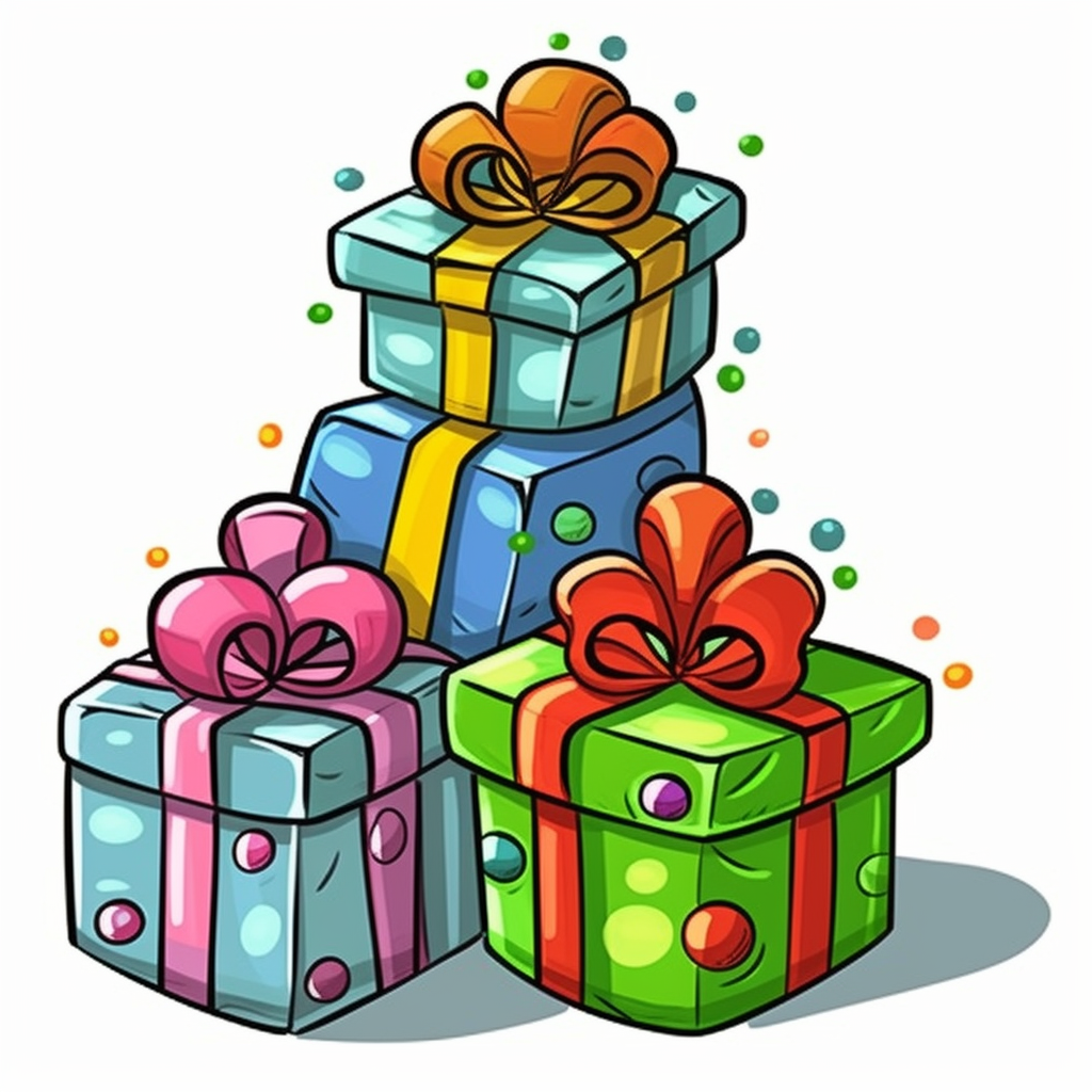 christmas gift clip art