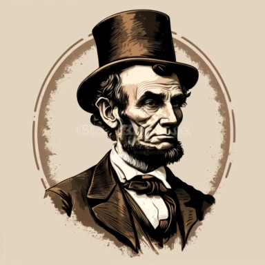 abraham lincoln clipart
