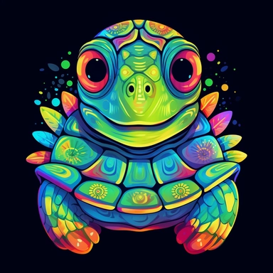 Celebrate International Turtle Day with a whimsical turtle artwork designed for clipart, stickers, and t-shirts. Create a charming and enchanting turtle character, adorned with vibrant colors and expressive eyes. Spark joy and curiosity, raising awareness for turtle conservation. Let your artwork inspire smiles and invite others to join in the celebration of these remarkable creatures.