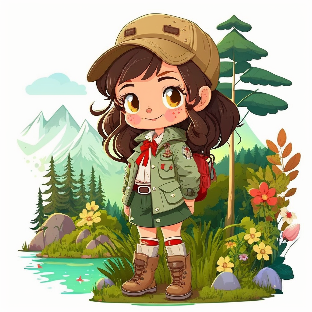 girl scout cliparts