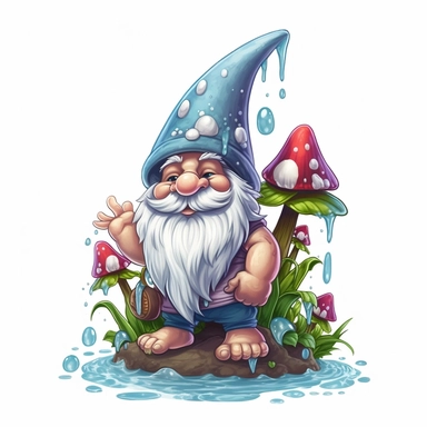 blob:https://discord.com/9e86f402-ac49-4fa8-97b9-b640345ddad6, gnome in hawaii clipart, white background