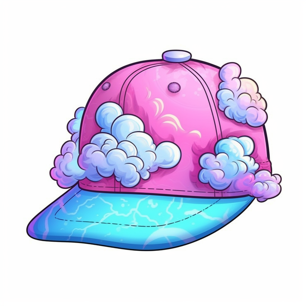 cotton candy clipart