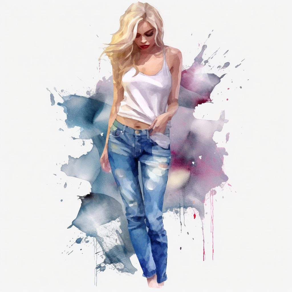 blond hair cliparts