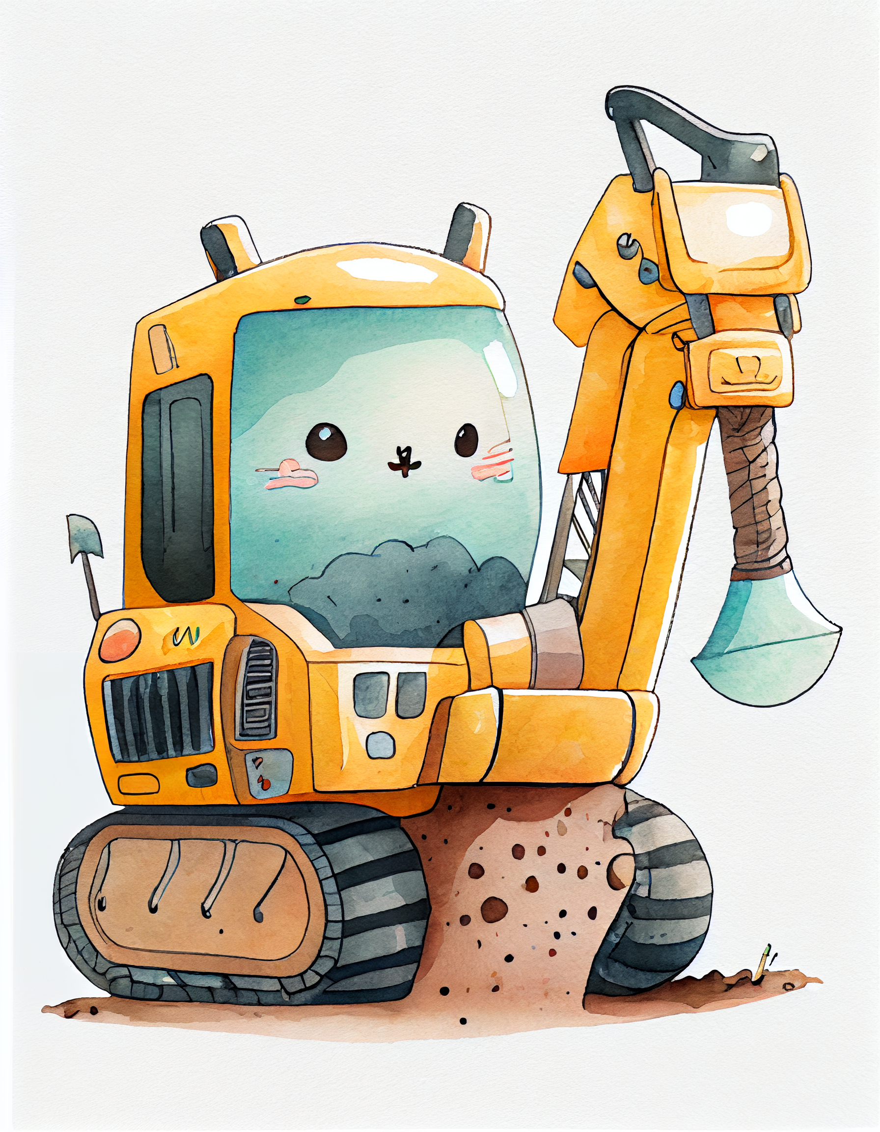 excavating cliparts