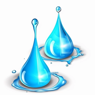 make water drip and splash clipart