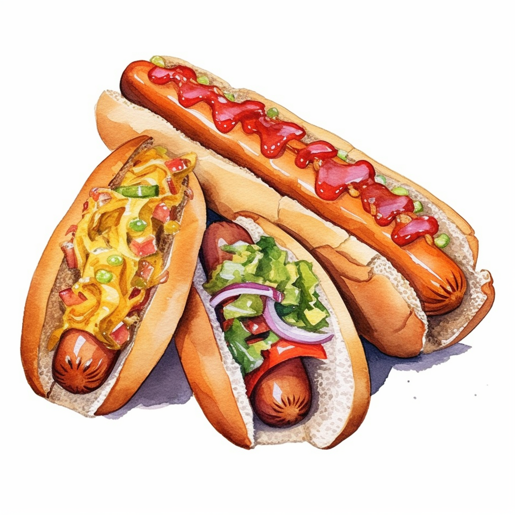 hotdogs cliparts