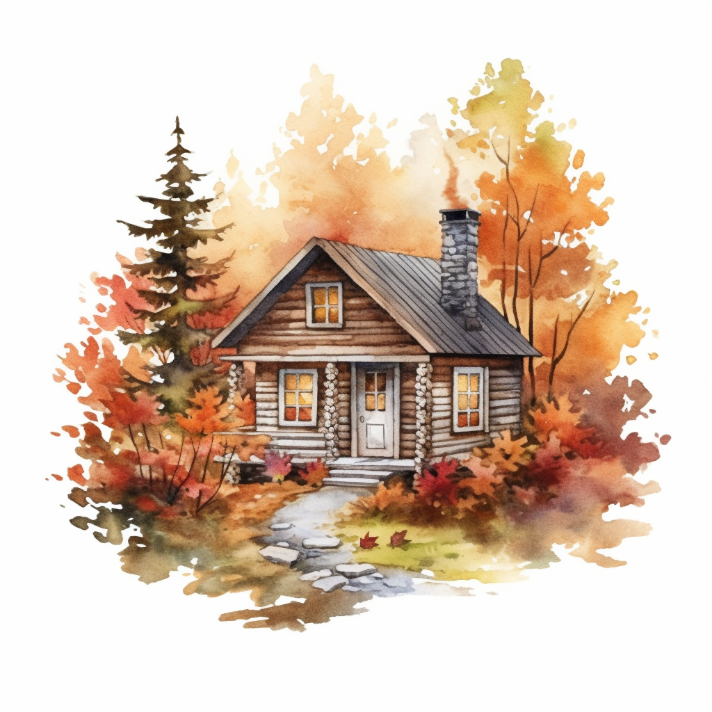 cabin clipart