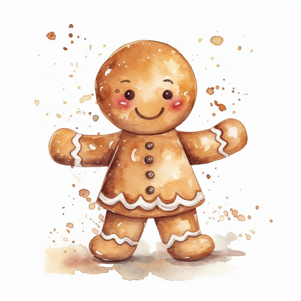 christmas gingerbread cliparts