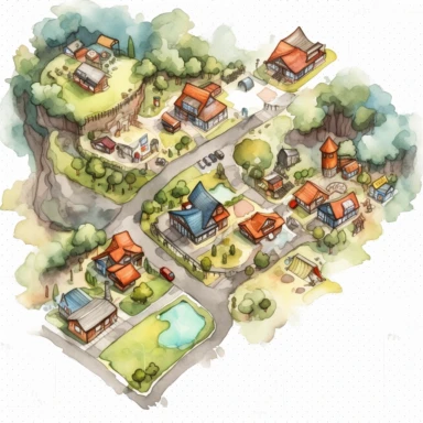 Watercolor ready-made maps png Full body realistic cartoon 32k UHD cute. 15 cm thick outline. Black color. There was no shadow on the ground. with realistic watercolors and detailed illustrations. Cartoon, PNG clipart, transparent white background