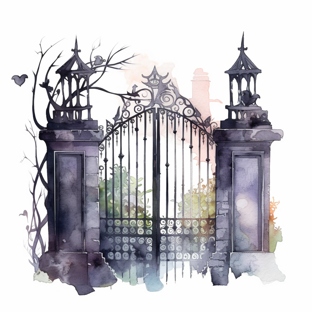 iron gate cliparts