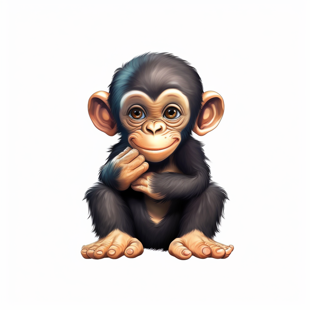 chimpanzee cliparts
