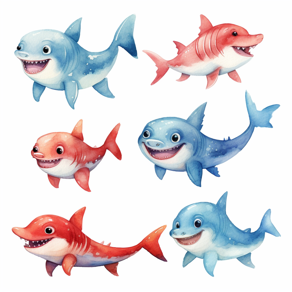 baby shark clipart