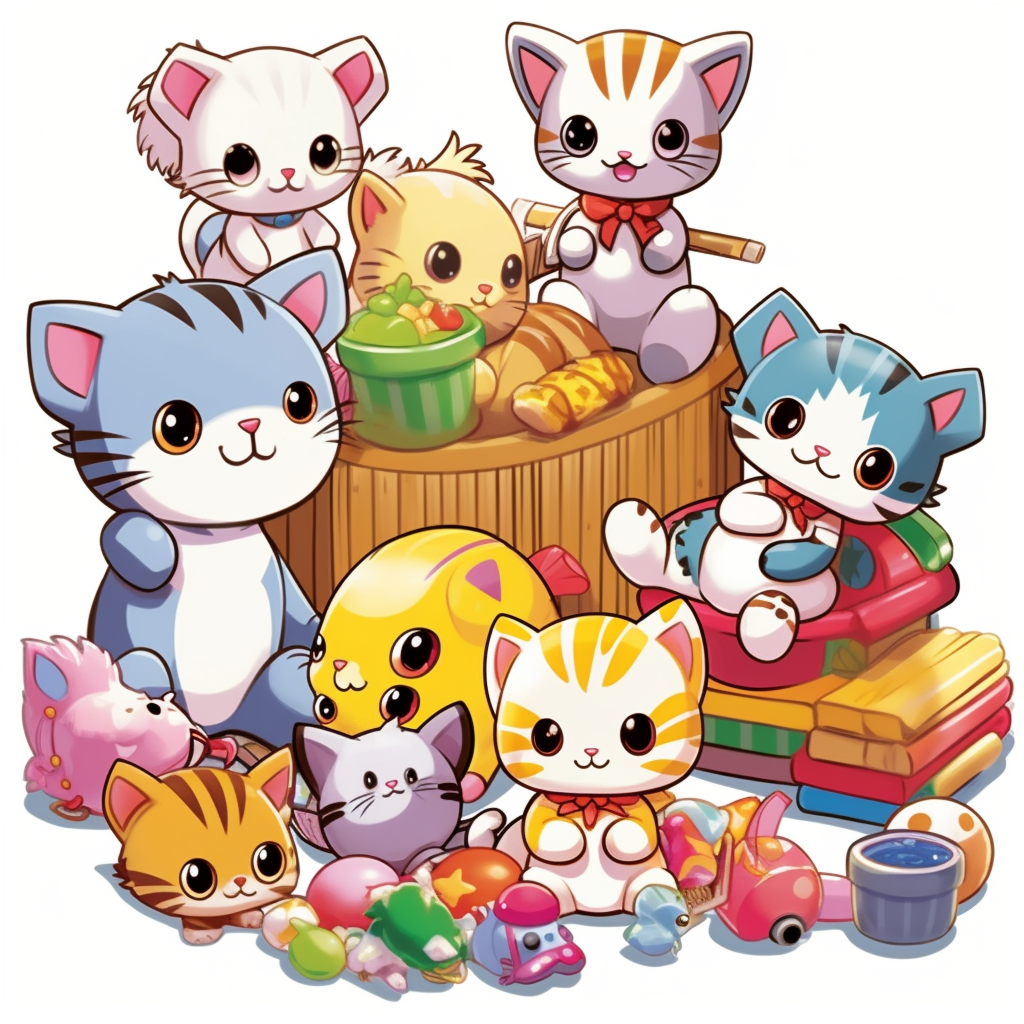 cliparts cat toy