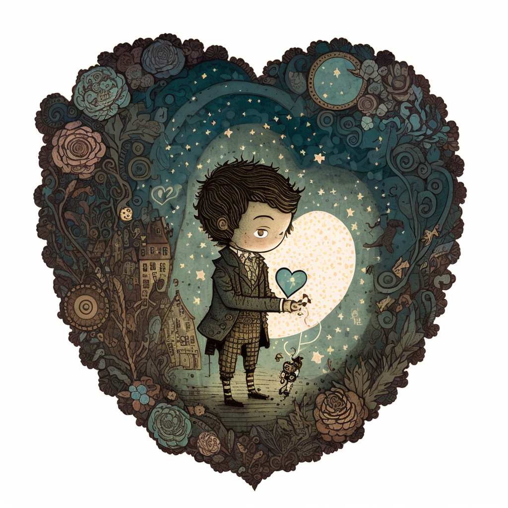 glitter heart cliparts