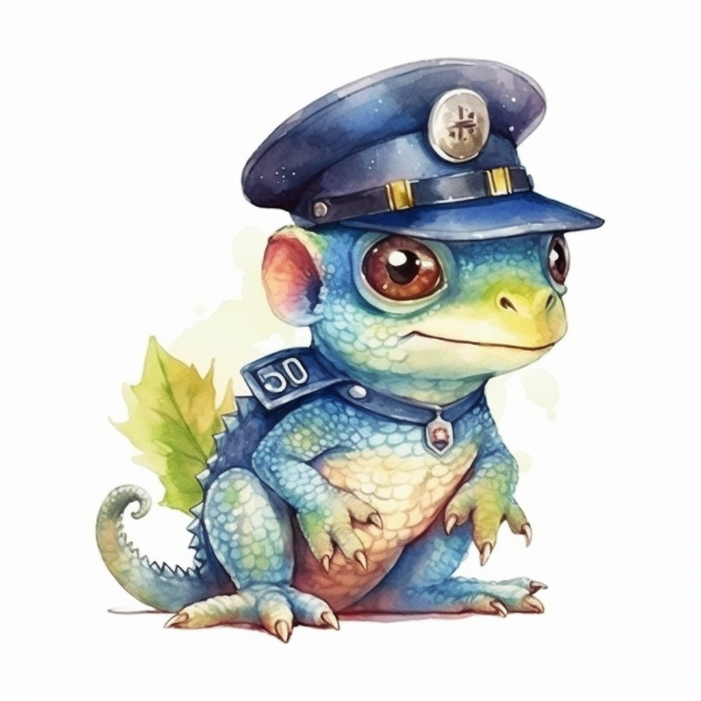 cute gecko cliparts