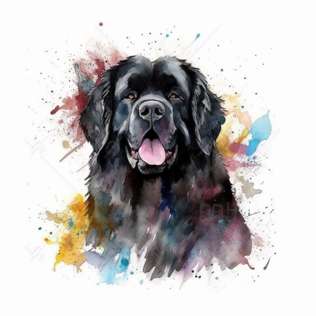 newfoundland puppy cliparts