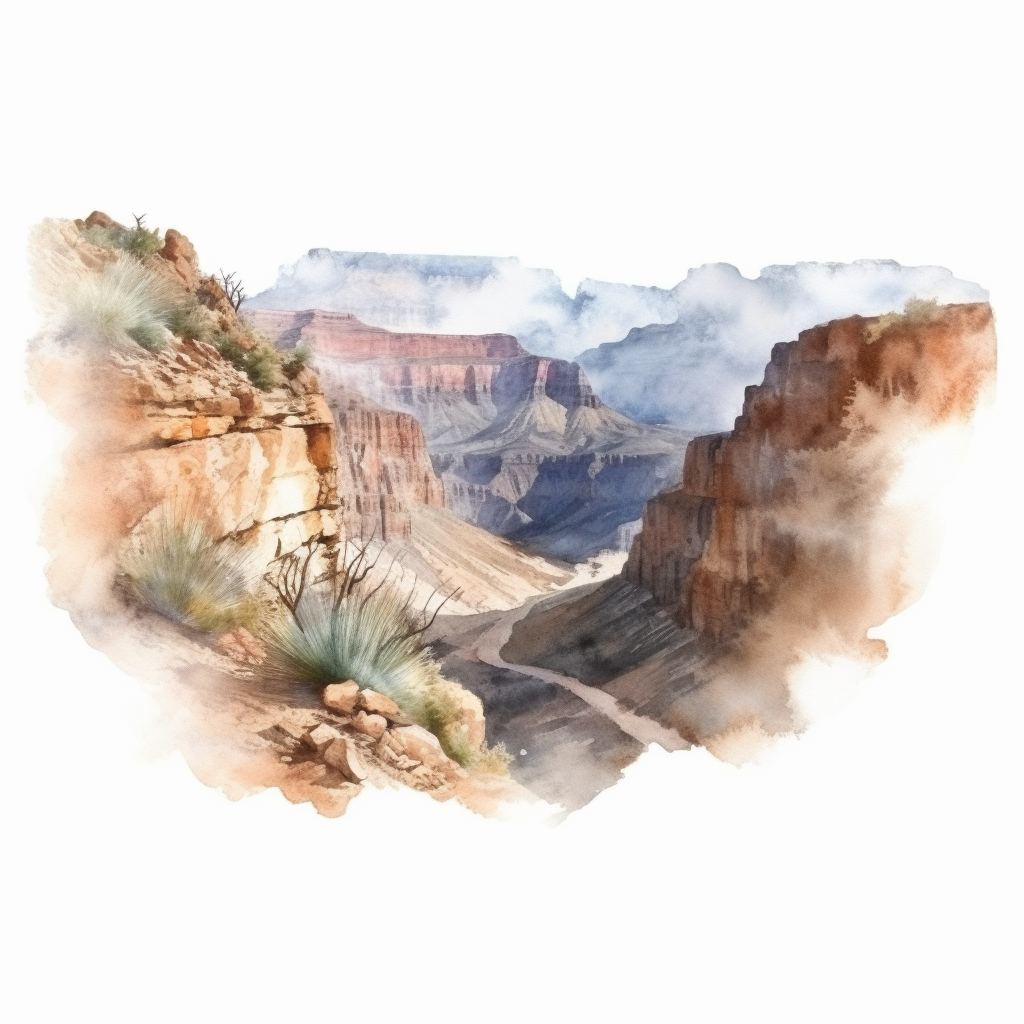 grand canyon cliparts