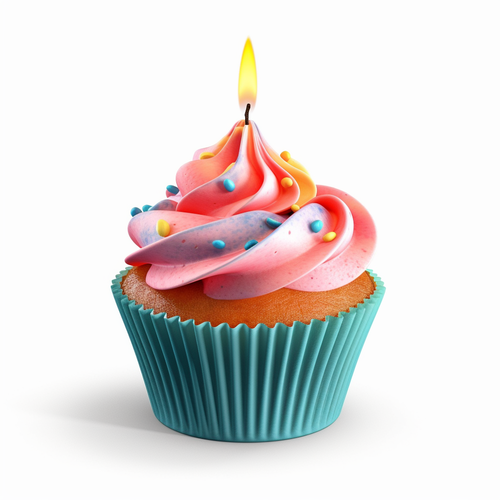 birthday cupcake clipart
