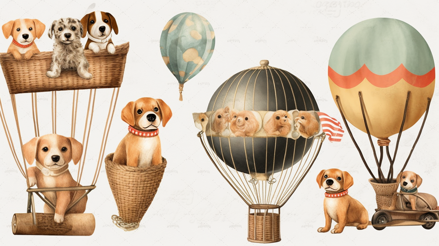 balloon dog cliparts