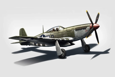 North american P-51 apache, WWII Army fighter plane, flying, Clipart, PNG Clipart, Illustration clipart, 4K, extremely detailed