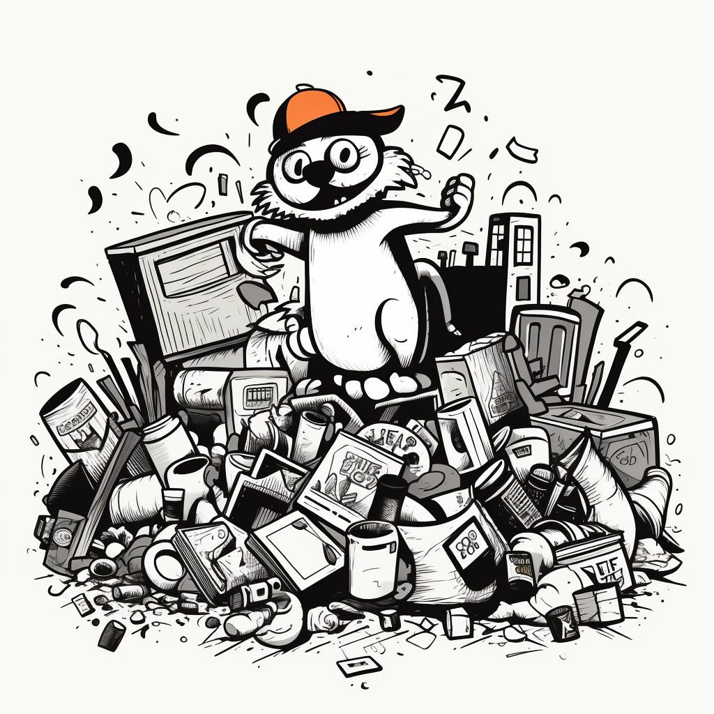 garbage can clipart