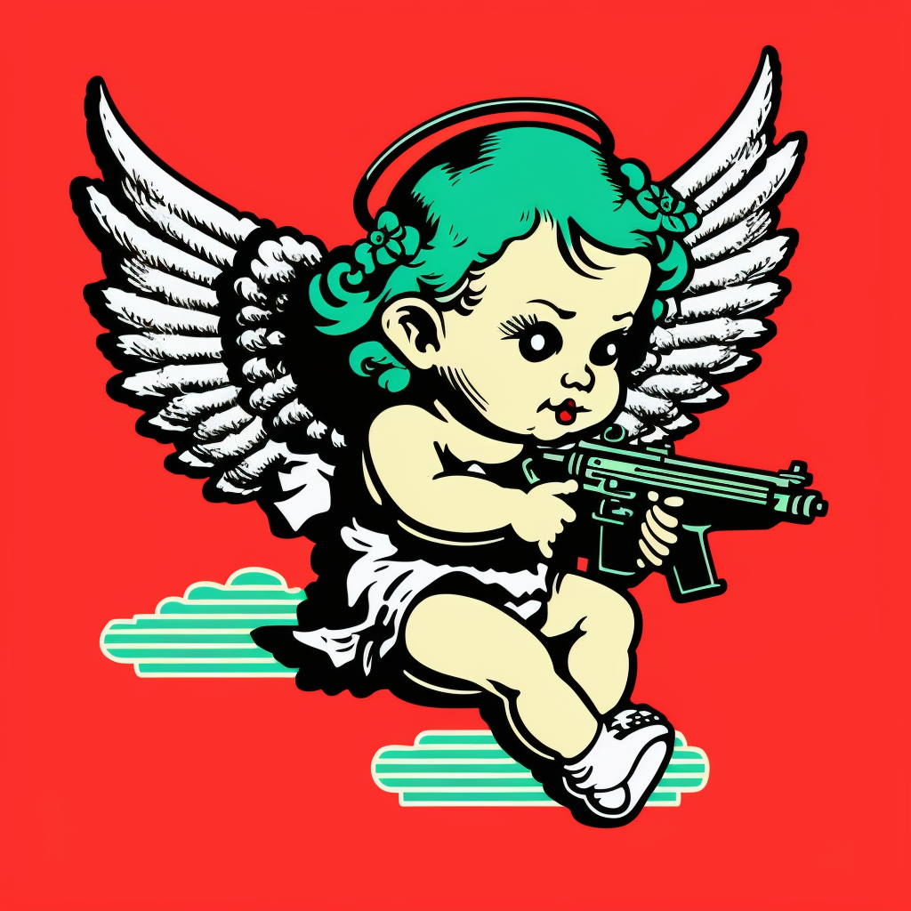 animated cliparts gun