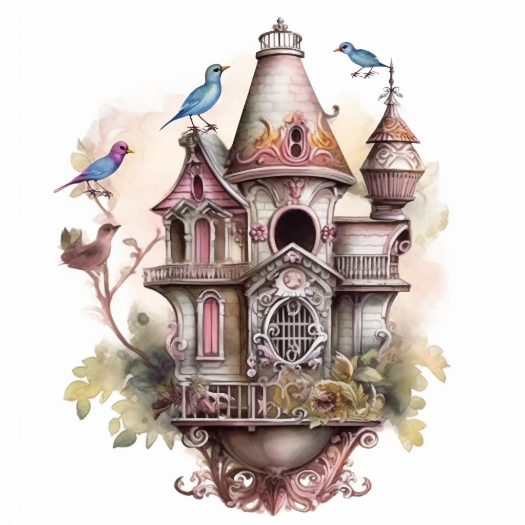 birdhouse cliparts