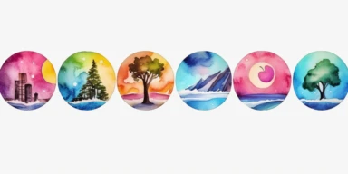 instagram highlights cover icon aquarell clipart